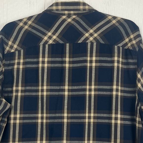 Wrangler ATG all-terrain gear men’s XL regular fit brown/blue plaid cotton/poly - Picture 7 of 8